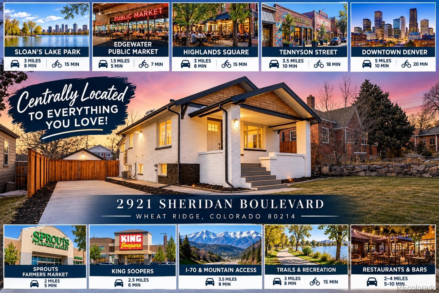 2921 Sheridan Boulevard, Wheat Ridge CO 80214